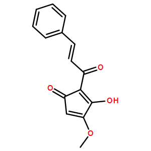4-Cyclopentene-1,3-dione,2-[(2E)-1-hydroxy-3-phenyl-2-propenylidene]-4-methoxy-, (2Z)-
