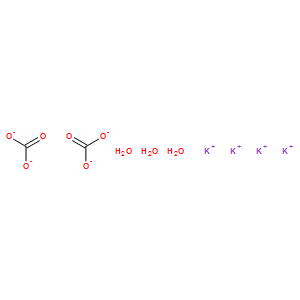 结晶碳酸钾，碳酸钾.3/2H2O