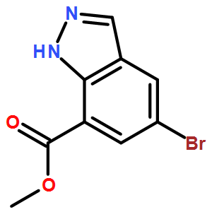 methyl 5-bromo-1H-indazole-7-carboxylate