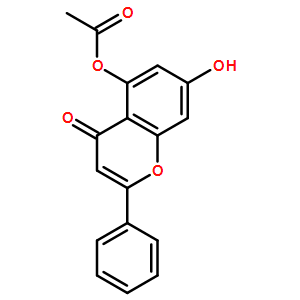 5-乙酰氧基-7-羥基黃酮