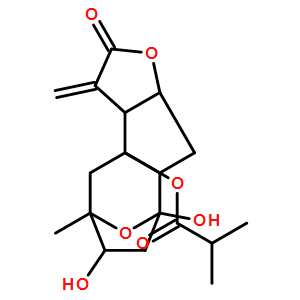 圆叶肿柄菊素A