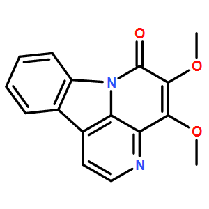 6H-Indolo(3,2,1-de)(1,5)naphthyridin-6-one, 4,5-dimethoxy-