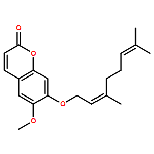 7-((3,7-Dimethylocta-2,6-dien-1-yl)oxy)-6-methoxy-2H-chromen-2-one