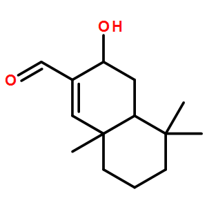 (3R，4AS，8AS)-3-羥基-5，5，8A-三甲基-3，4，4A，6，7，8-六氫萘-2-甲醛