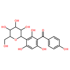 104669-02-5  鸢尾酚酮3-C-BETA-D-吡喃葡萄糖苷