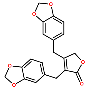 2，3-双(3，4-亚甲基二氧基苄基)丁-2-烯-4-内酯