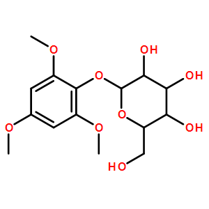 2，4，6-三甲氧基苯酚1-O-BETA-D-吡喃葡萄糖苷