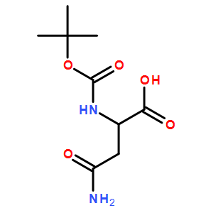 N-(α)-Boc-L-天冬酰氨酸