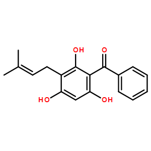 3-異戊烯基-2，4，6-三羥基二苯甲酮