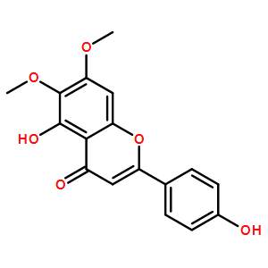 4',5-二羟基-6,7-二甲氧基黄酮