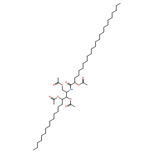 (2R)-2-(乙酰氧基)-N-[(1S，2S，3R)-2，3-雙(乙酰氧基)-1-[(乙酰氧基)甲基]十七烷基]二十四碳酰胺