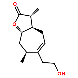 2H-Cyclohepta[b]furan-2-one,3,3a,4,7,8,8a-hexahydro-6-(2-hydroxyethyl)-3,7-dimethyl-, (3R,3aR,7S,8aS)-