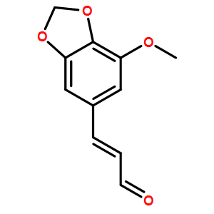 74683-19-5  3-甲氧基-4，5-亚甲基二氧基肉桂醛