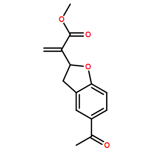 2-(5-乙?；?2，3-二氫苯并呋喃-2-基)丙烯酸甲酯