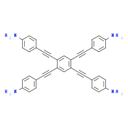 1,2,4,5-Tetra((4-aminophenyl)ethynyl)benzene