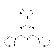 2,4,6-tris(4-pyrazol-1-yl)-1,3,5-triazine