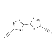 1H-​Imidazole-​5-​carbonitrile, 2-​(4-​cyano-​4H-​imidazol-​2-​yl)​-