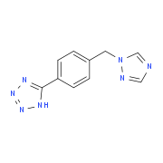 5-(4-((1H-1,2,4-triazol-1-yl)methyl)phenyl)-1H-tetrazole