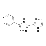 Pyridine, 4-​[5,​5'-​bi-​1H-​1,​2,​4-​triazol]​-​3-​yl-