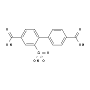 [1,​1'-​Biphenyl]​-​4,​4'-​dicarboxylic acid, 2-​sulfo-
