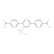 [1,​1':4',​1''-​Terphenyl]​-​4,​4''-​dicarboxylic acid, 2'-​sulfo-