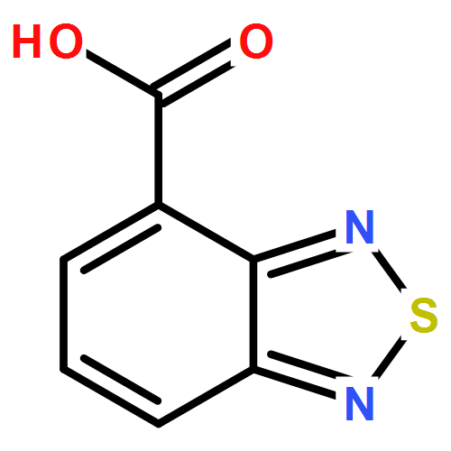 2,1,3-苯并噻二唑-2-siv-4-甲酸(cas:118514-40-2) 结构式图片
