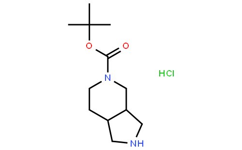5-boc-八氢吡咯并[3,4-c]吡啶盐酸盐(订货以英文名为准)