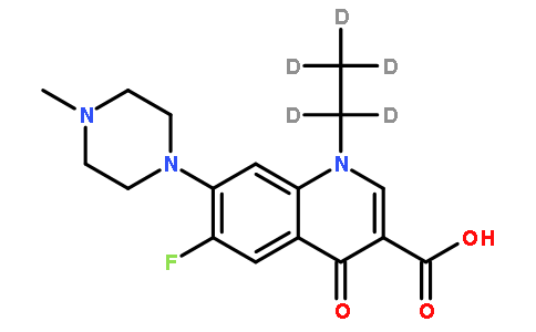 培氟沙星结构式图片