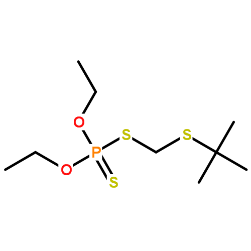 试剂名称: 特丁硫磷 分子式: c  h   o  ps