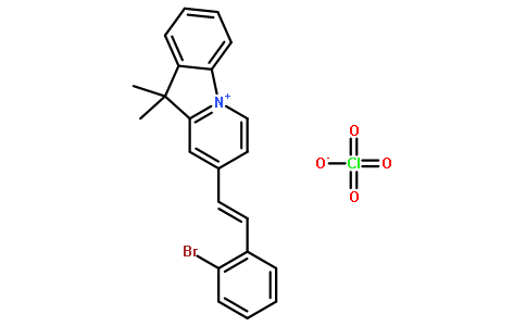 phenyl)ethenyl-10,10-dimethyl perchlorate 分子式:c 22h 19nbr