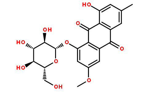 大黄素甲醚-1-o-Β-d-葡萄糖苷