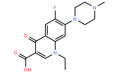 培氟沙星结构式图片