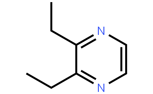 2,3-二乙基吡嗪(cas:15707-24-1) 結構式圖片