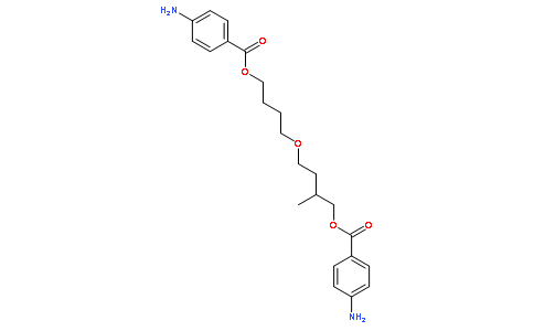聚(1,4-丁二醇-3-甲基-1,4-丁二醇)醚双(4-氨基苯甲酸酯(cas:163578