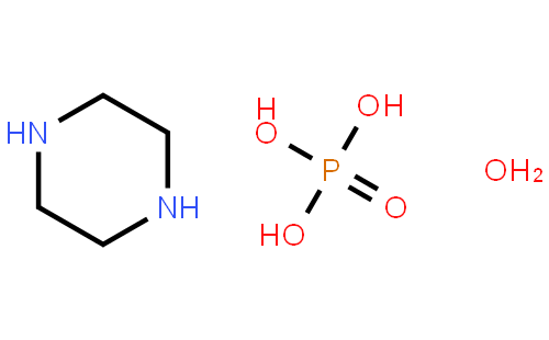 磷酸哌嗪结构式图片