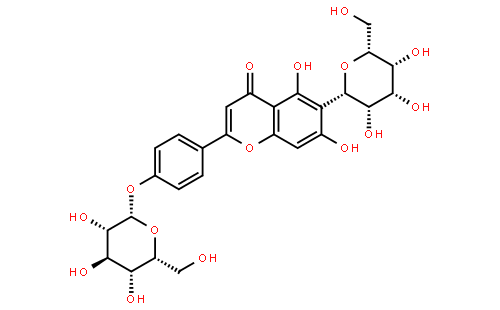 异肥皂草苷(cas:19416-87-6 结构式图片