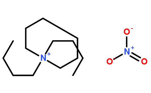 四丁基硝酸铵(cas:194-12-7) 结构式图片