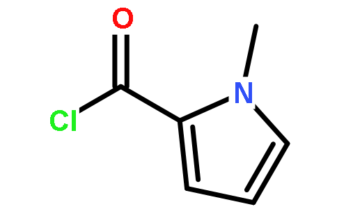 1-甲基吡咯-2-羰酰氯(cas:26214-68-6) 結構式圖片