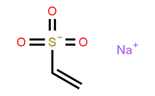 乙烯基磺酸鈉(cas:3039-83-6) 結構式圖片