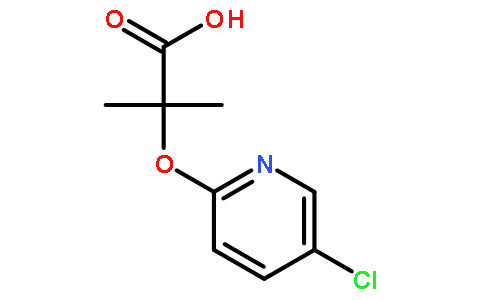 2-(5-氯吡啶-2-基氧基)-2-甲基丙酸