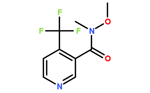 n-甲氧基-n-甲基-4-(三氟甲基)煙酰胺