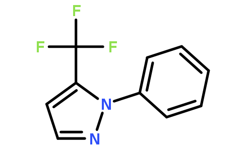 1 -苯基- 5 -(三氟甲基)- 1h -吡唑(cas:333363-79-4) 結構式圖片