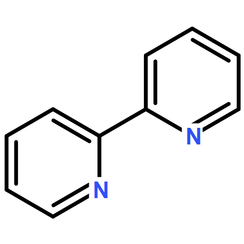 2,2-聯吡啶(cas:366-18-3) 結構式圖片