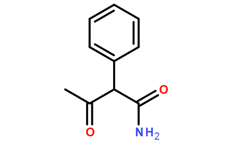 苯乙酰基乙酰胺结构式