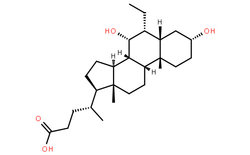 鹅去氧胆酸结构式图片