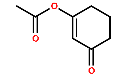 3-乙酰氧基-2-環己烯-1-酮(cas:57918-73-7) 結構式圖片