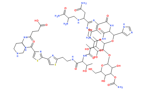 3-(4-琥珀酰氨基丁基氨基)丙基氨基博來黴素