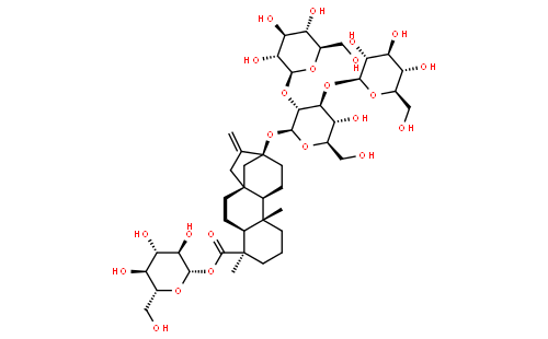 产品编号:r817269 别名 甜叶菊苷a;莱鲍迪苷a;瑞鲍迪苷a 化学名