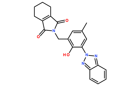 4,5,6,7-六氫-1,3-二氧代-2h-異吲哚-2-基)甲基]-5-甲基苯基]-2h-苯並