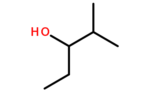 2-甲基-3-戊醇(cas:565-67-3) 结构式图片